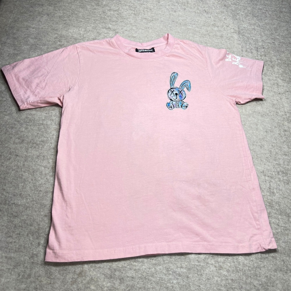 Super Massive Beyond Reality Bunny Sz M Graphic T-Shirt TieDye Satin Embroidered